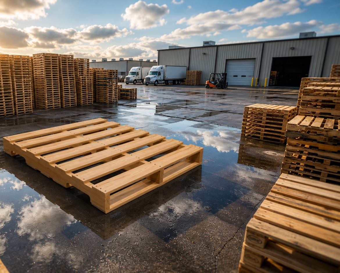 4 Way Pallets for Better Storage, Shipping, and Material Handling