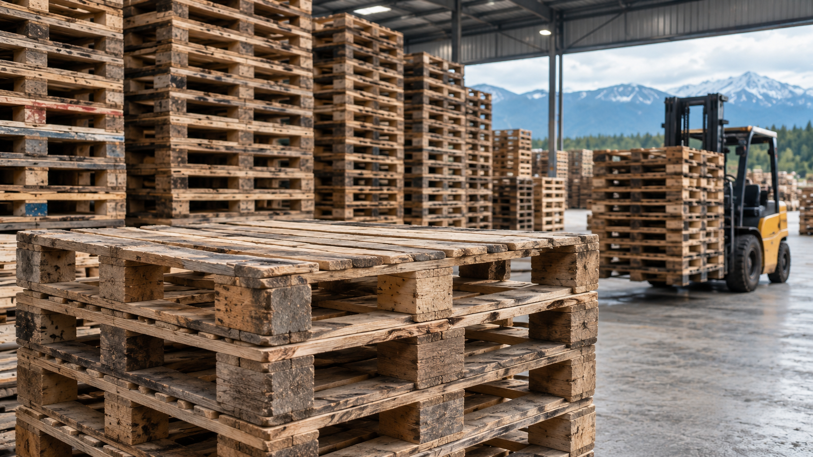 Recycled Pallets in British Columbia: A Practical Choice for Smarter Shipping